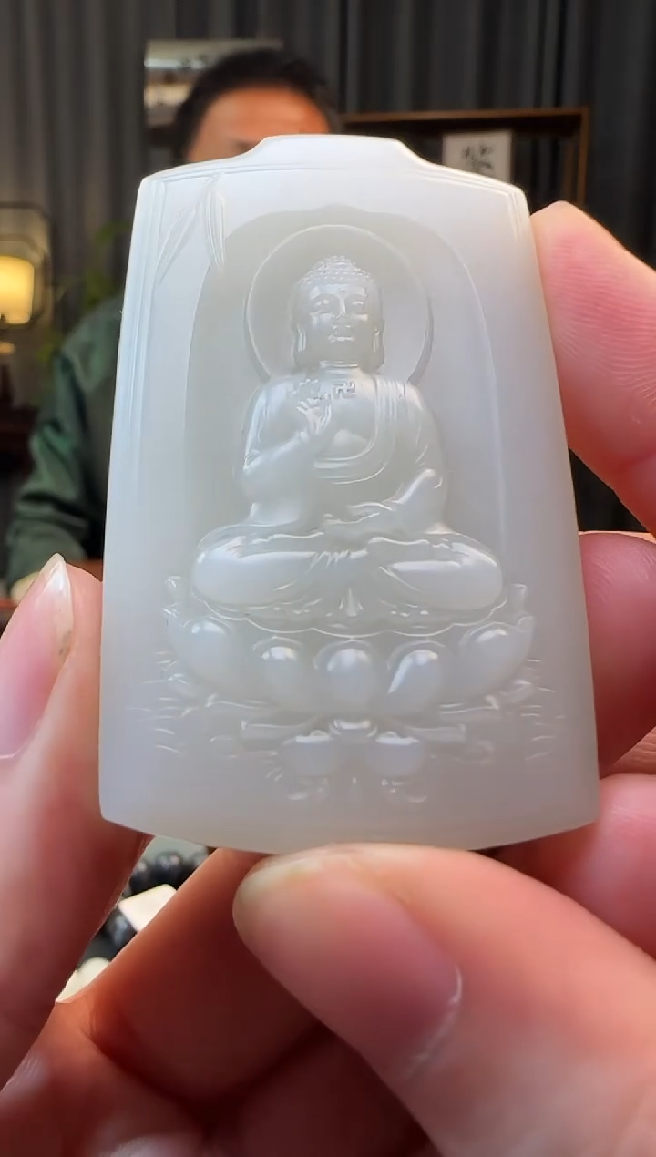 吊坠(不含链)未镶嵌和田玉挂件