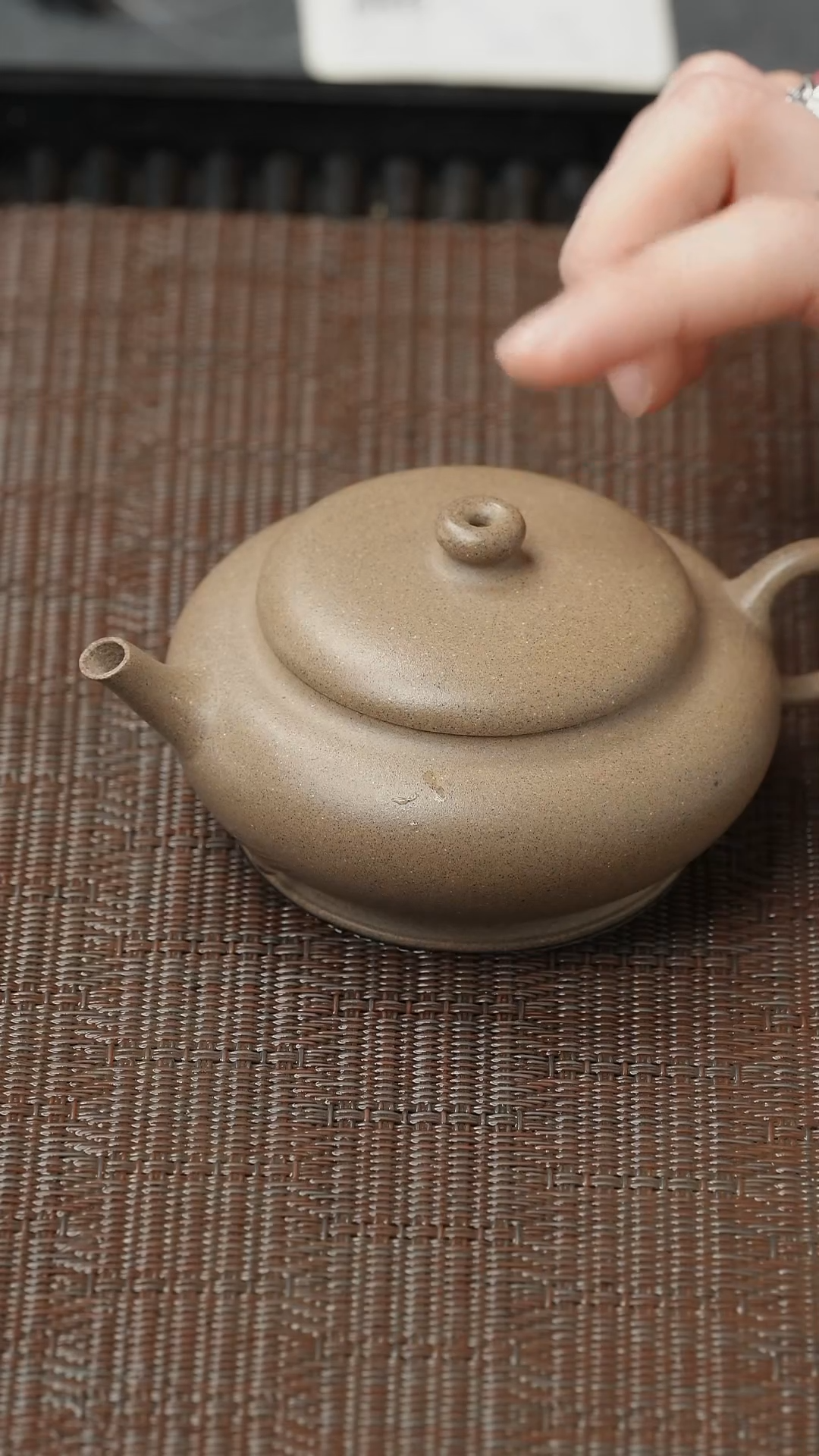 【闪购商品】紫砂茶壶五堂 莲池古式-扁灯