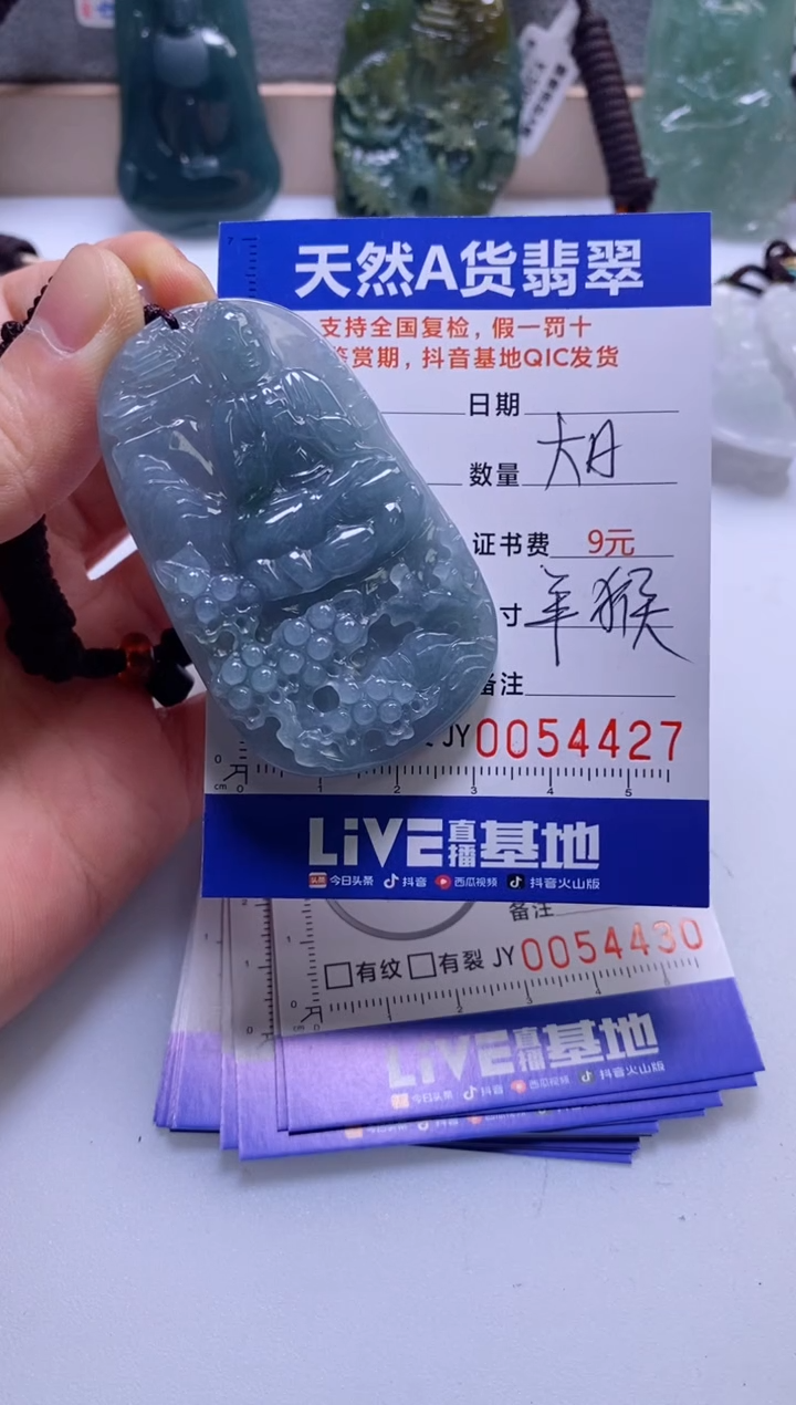 【闪购商品】翡翠挂件未镶嵌             