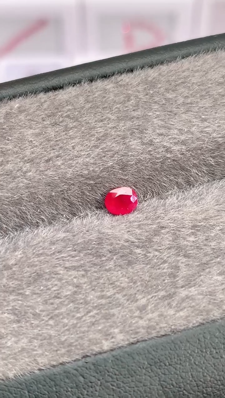 裸石红宝石松*0.45-99天然缅甸红宝石