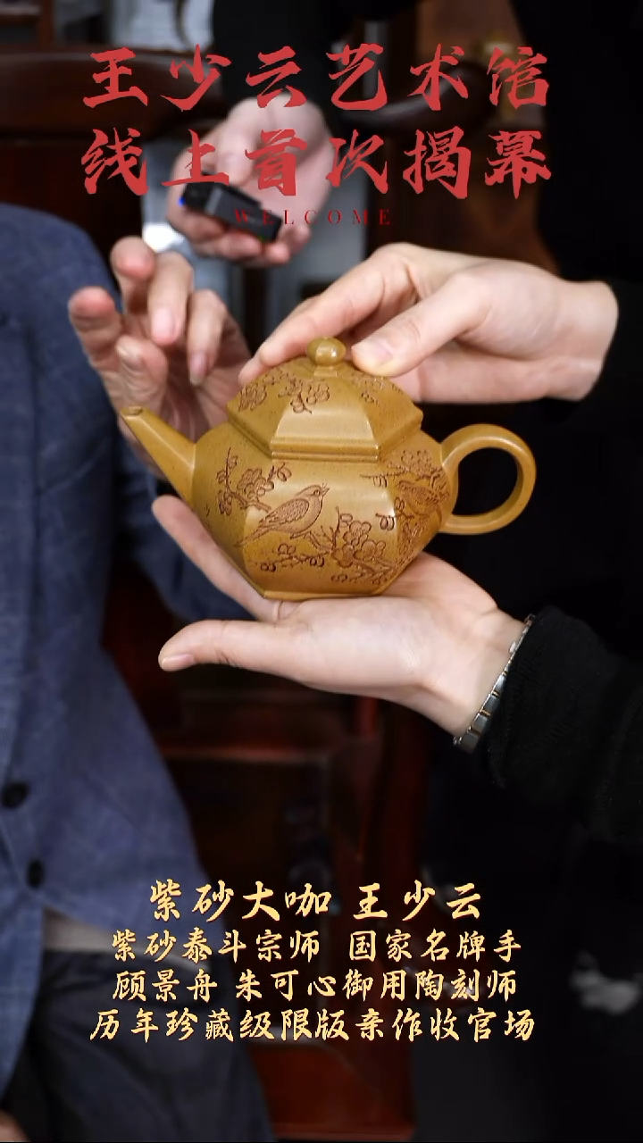 【k021】六方水平宜兴紫砂WSY