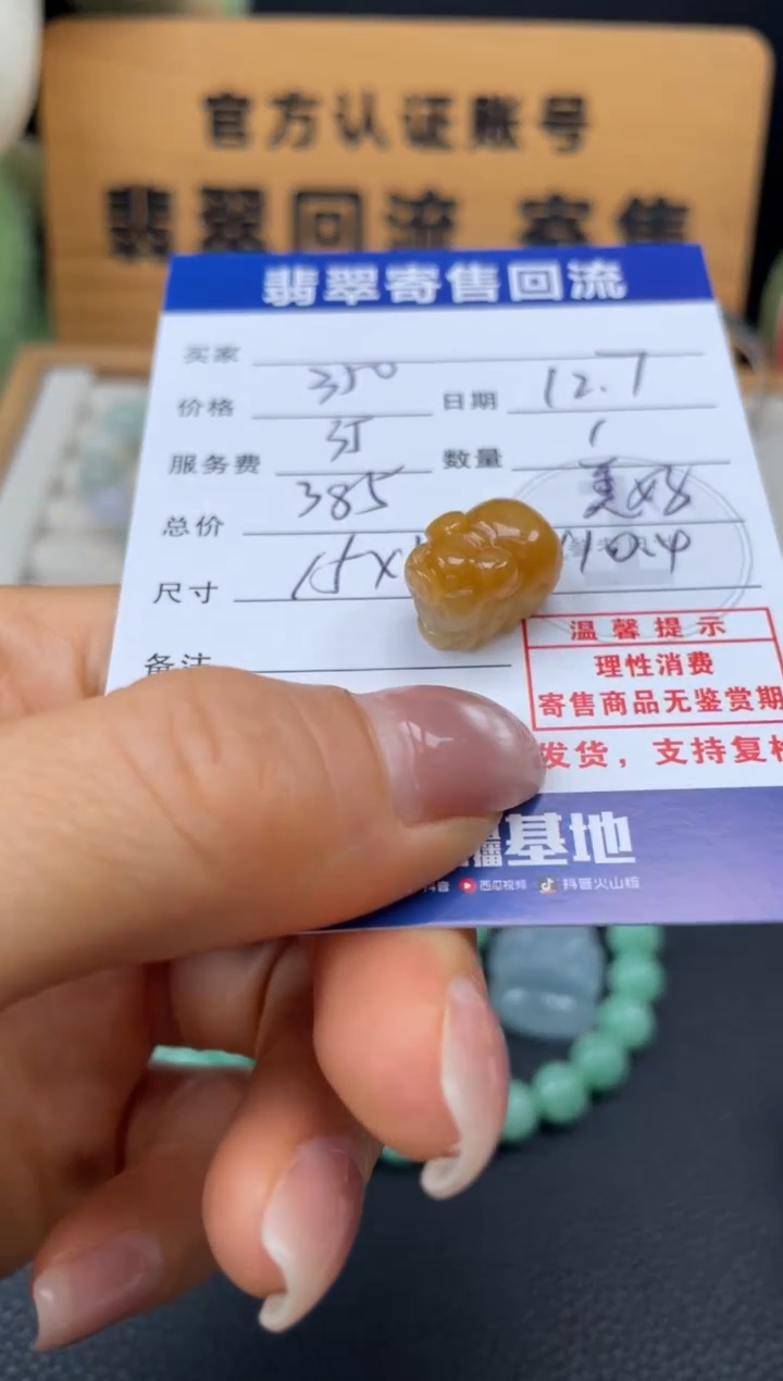 颈饰未镶嵌翡翠10151567