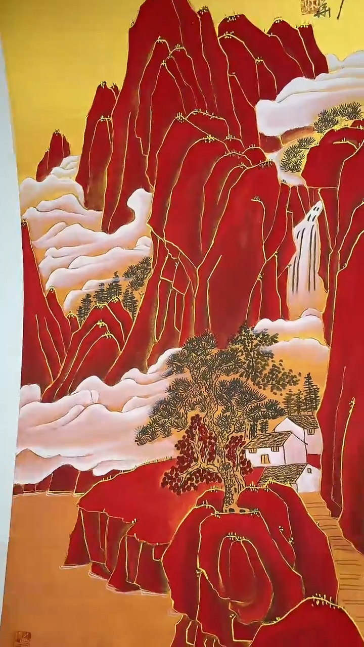 【闪购商品】国画孙桂国老师国画作品，带合影证书5-40