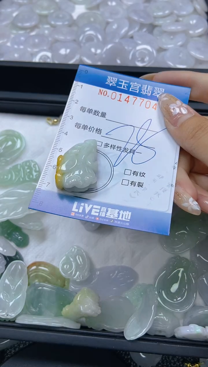 翡翠未镶嵌颈饰闪购0147704