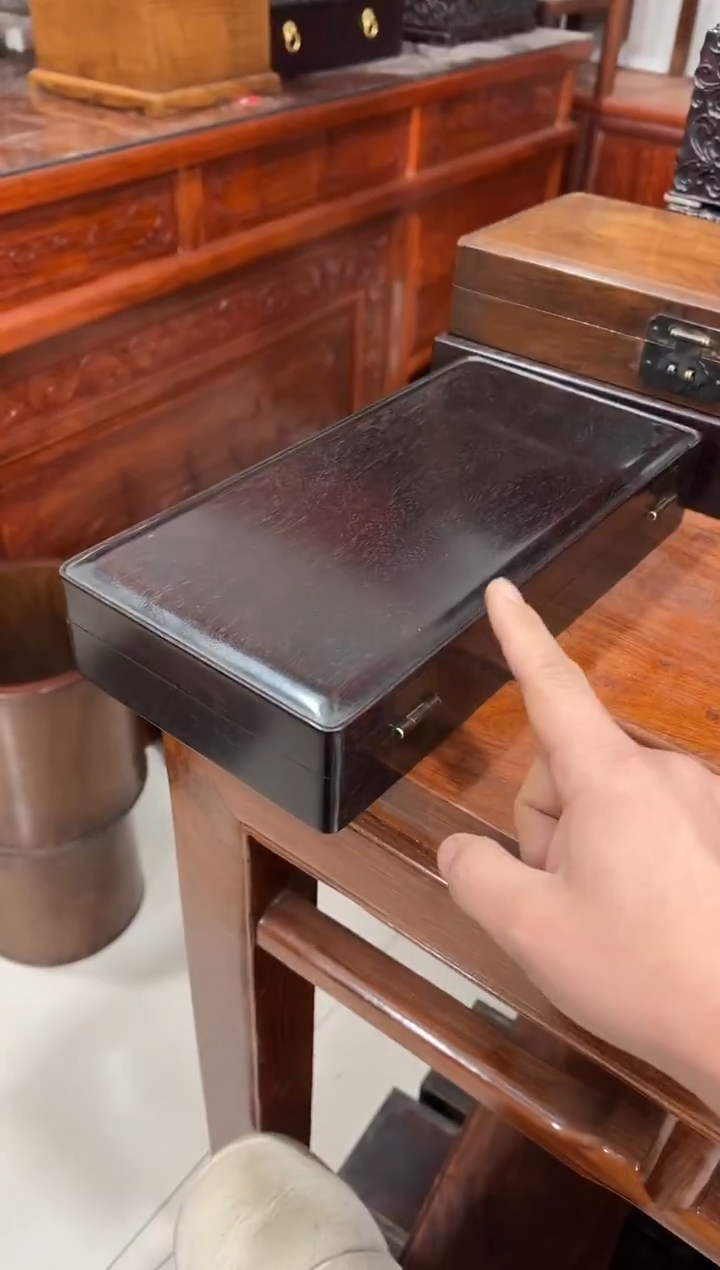 紫檀木拜帖盒111