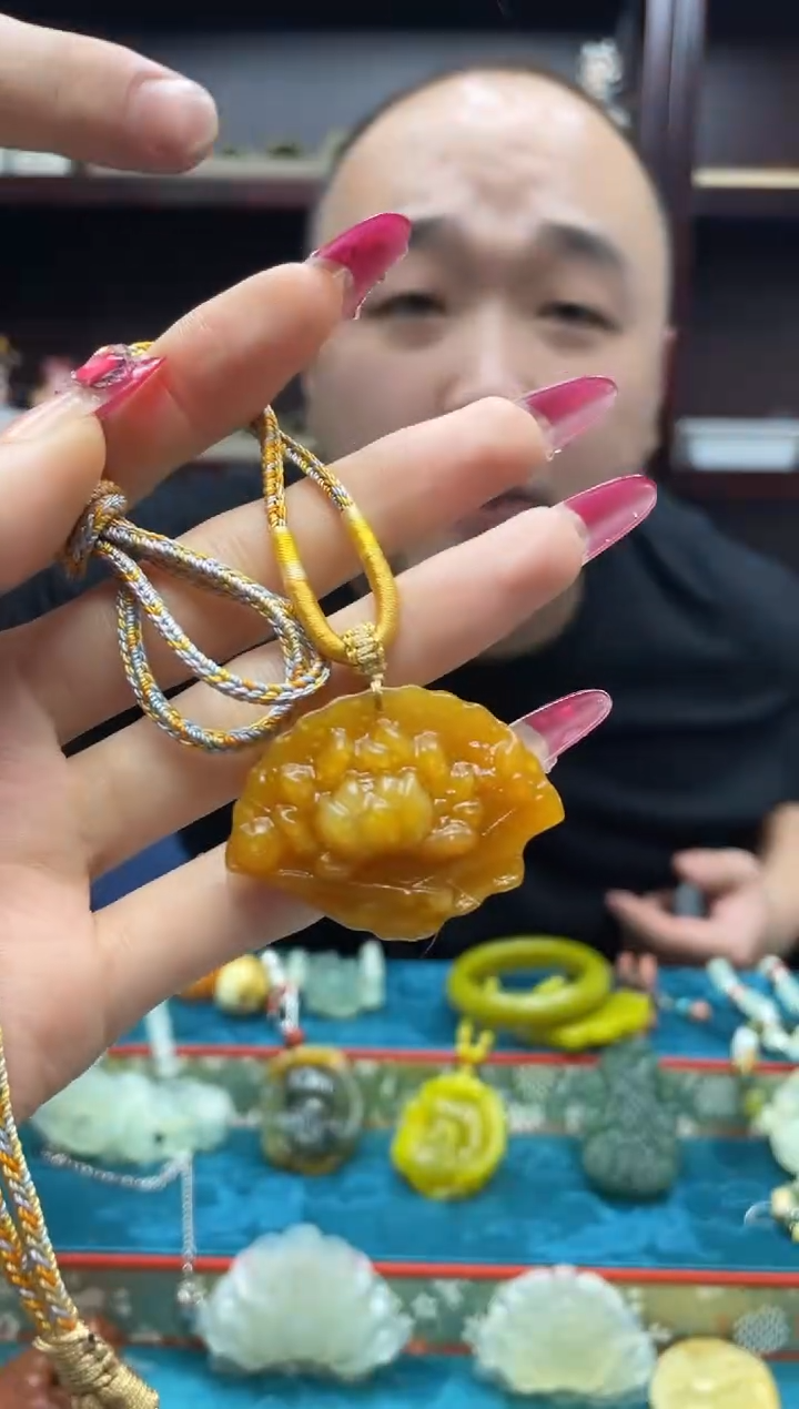 未镶嵌岫玉吊坠·多样性发*货拍一发一