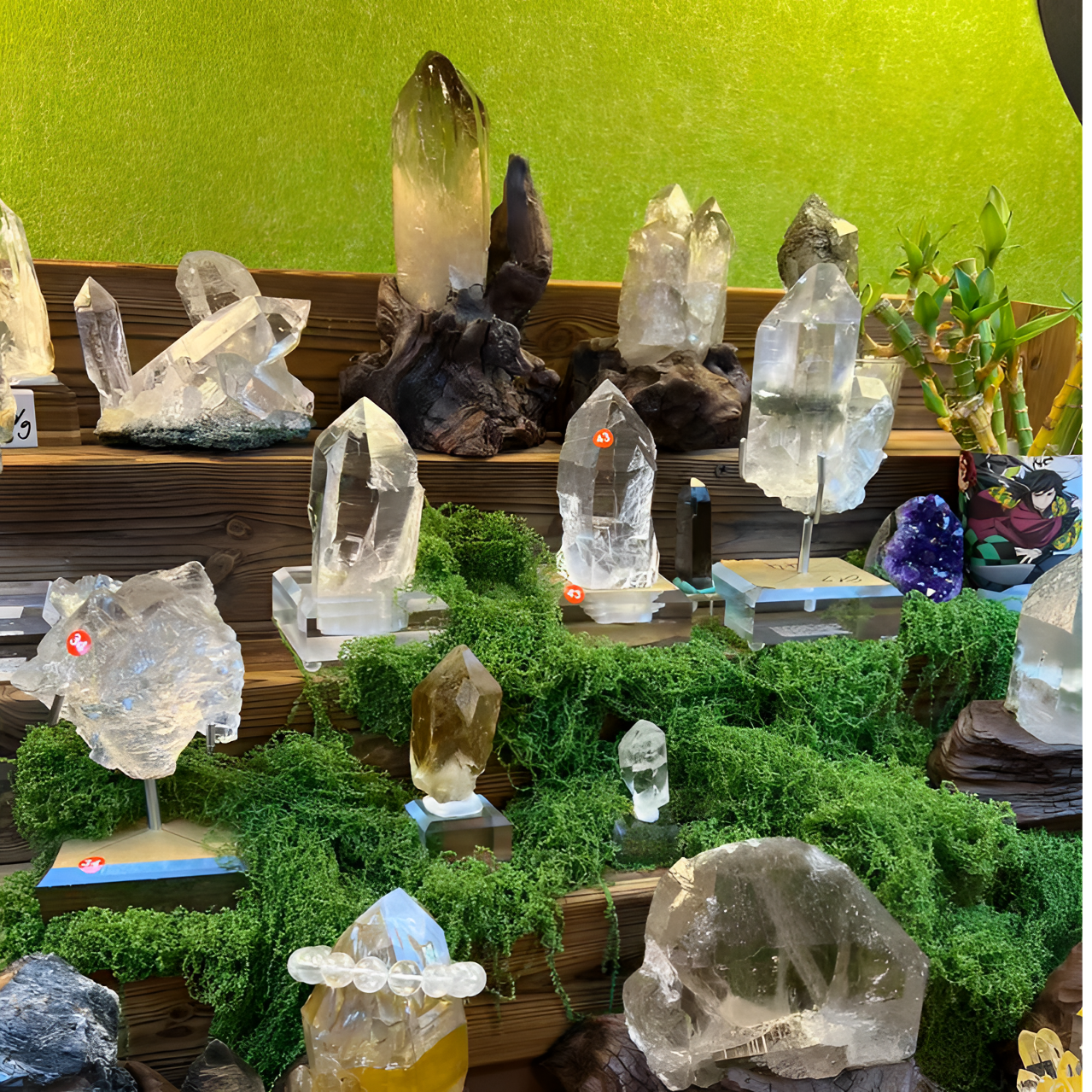 【之之专属】喜马拉雅水晶原石矿标摆件多样性拍下发其一