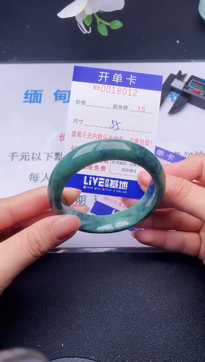 【闪购商品】翡翠手镯未镶嵌12天然翡翠A货