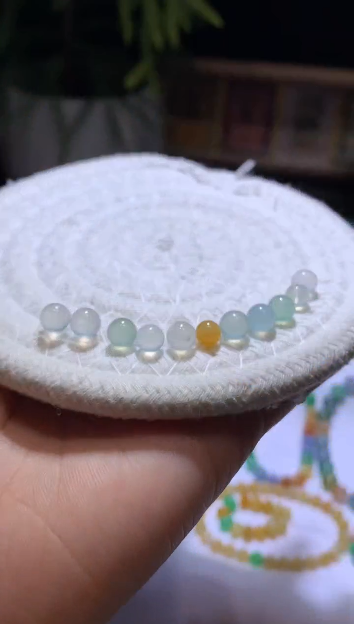 【闪购商品】定制翡翠未镶嵌多样性发货一件发货6*珠子680+68