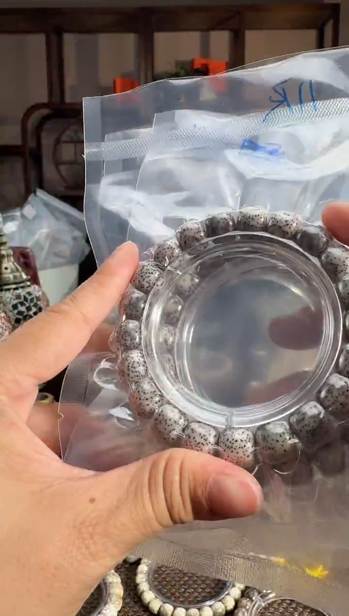 吊坠星月菩提骨瓷白A2013