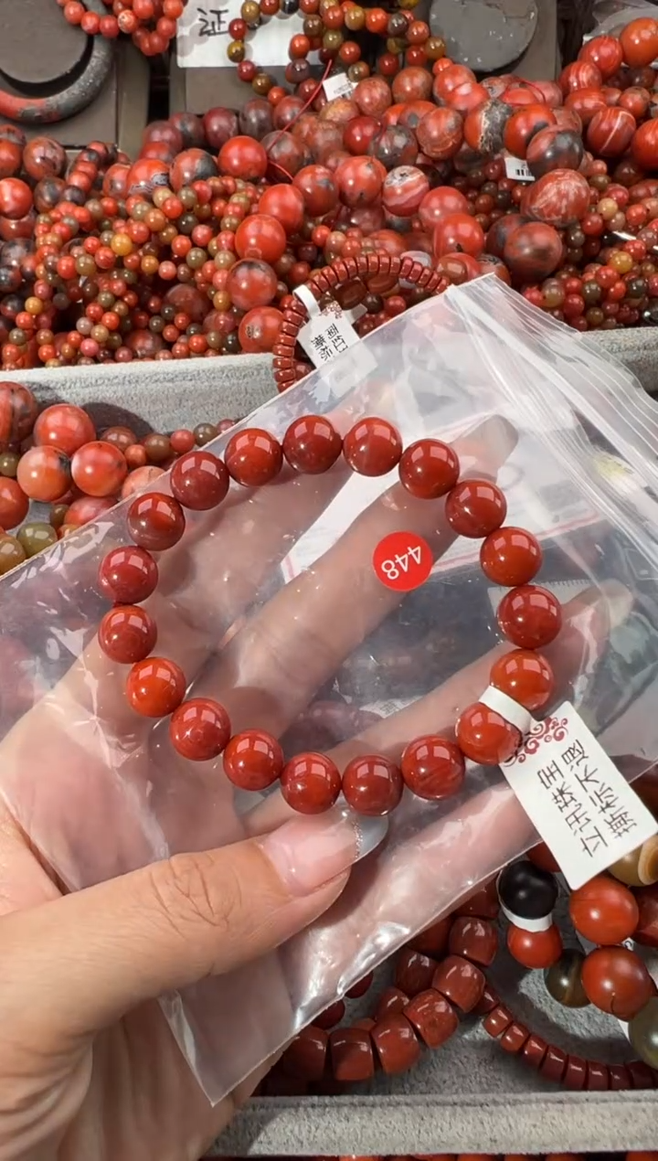 未镶嵌手串南红玛瑙冬*歌10.2