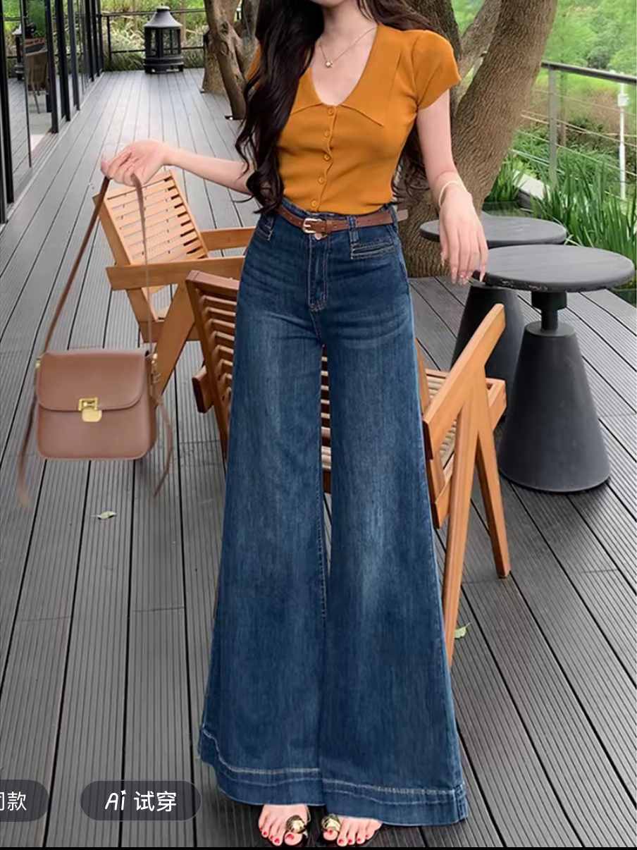 【B1-200】品牌微瑕 介意勿拍-不影响美观-牛仔裤