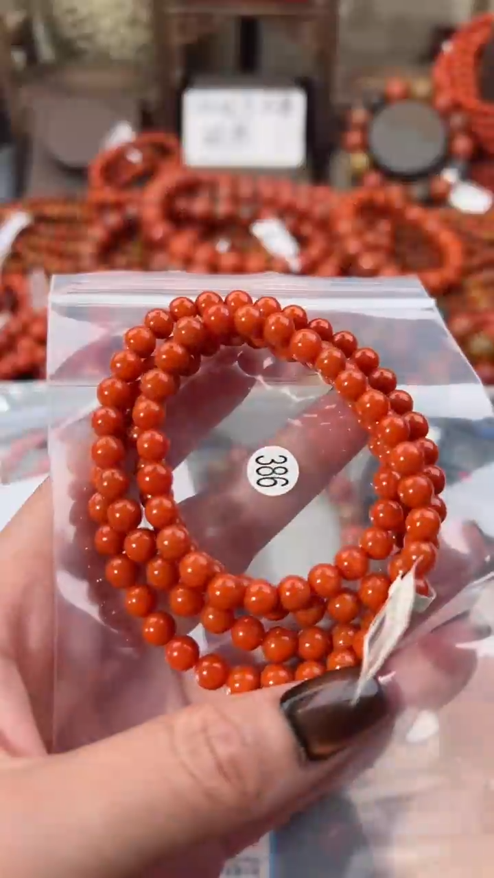 【闪购商品】南红玛瑙手串未镶嵌6+