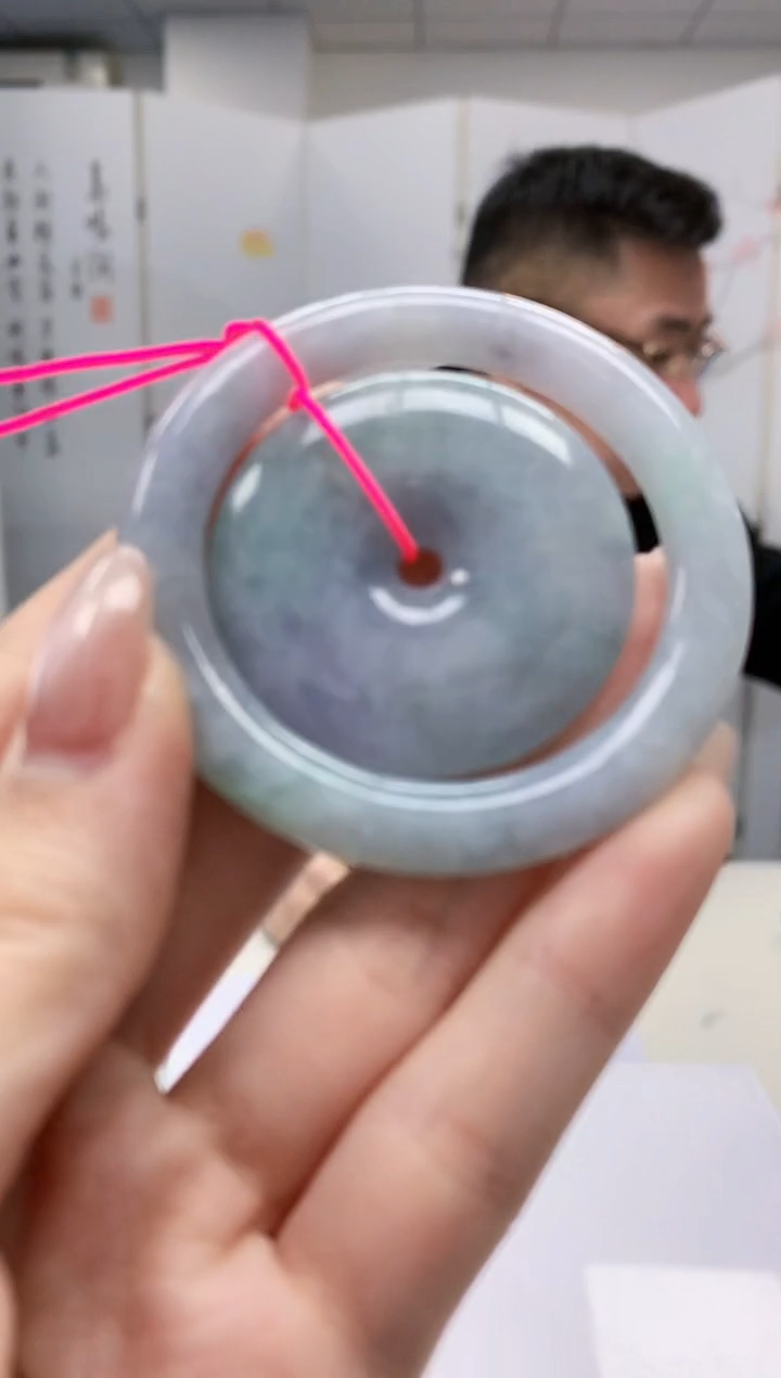 【闪购商品】定制翡翠未镶嵌5152jw-毛货挂件64