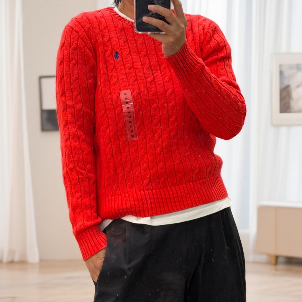 Ralph Lauren拉夫劳伦 女士【成人】【圆领】  长袖棉衫