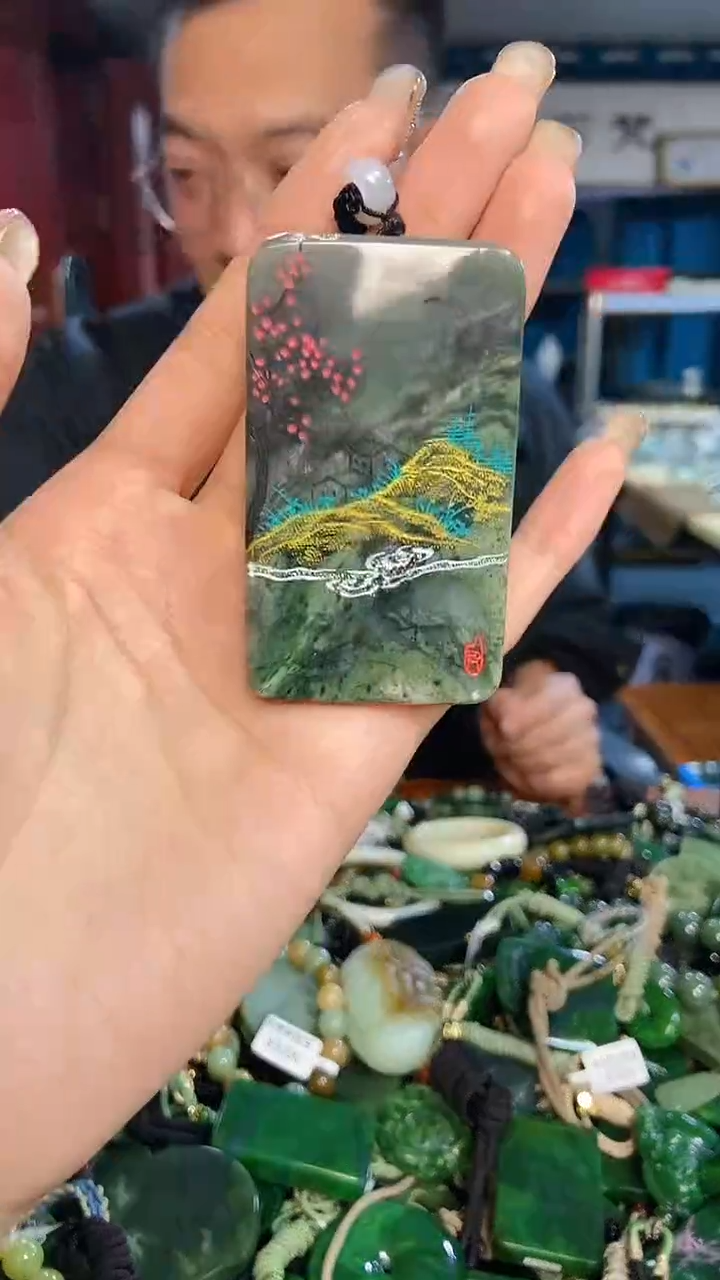 未镶嵌和田玉挂件1