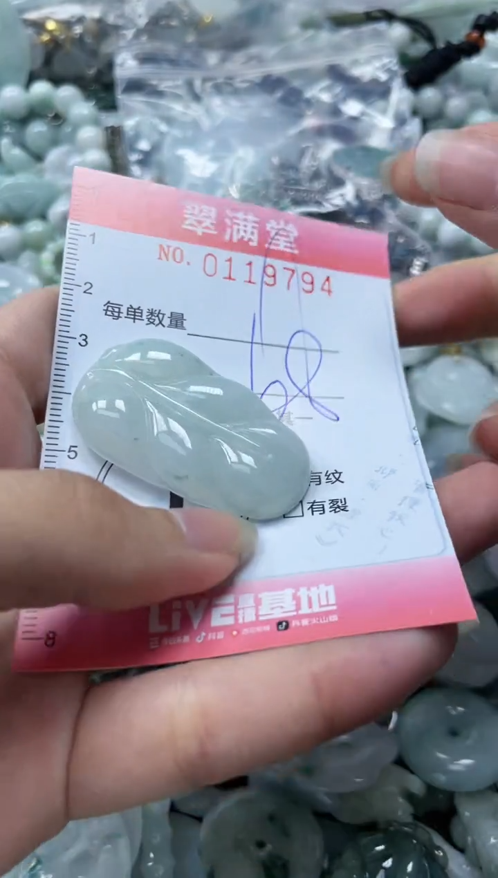 【闪购商品】翡翠未镶嵌颈饰闪购0119794