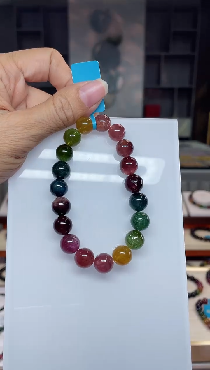 【闪购商品】碧玺单圈手串未镶嵌（多样性发一条）Q
