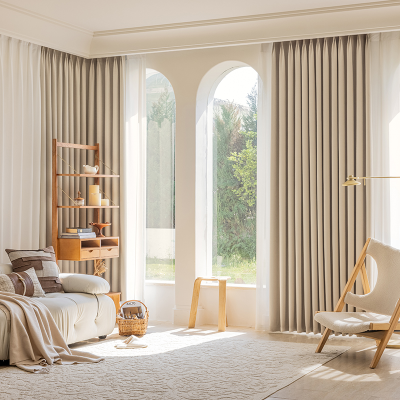 全遮光窗帘卧室客厅隔音隔热遮阳布厂家直销金刚棉遮光大师