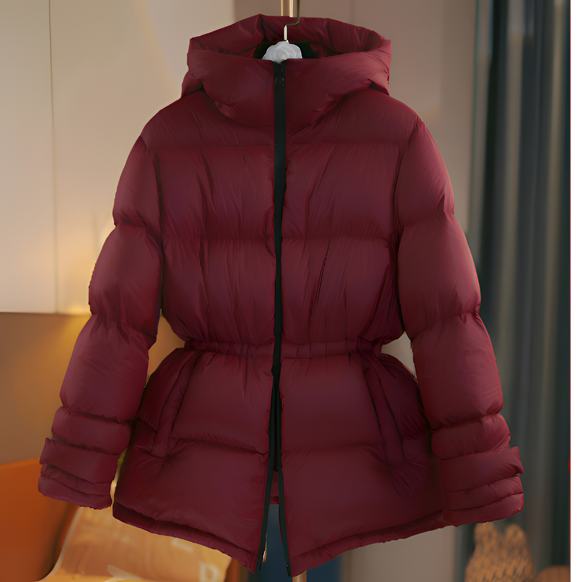 （暮光之城）2025年秋冬季新2.0泡芙收腰95白鹅绒极寒系列羽绒服