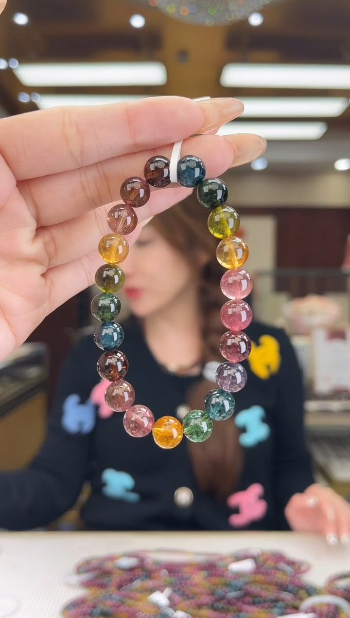 【闪购商品】碧玺/未镶嵌9mm+碧玺单圈多样性发货41