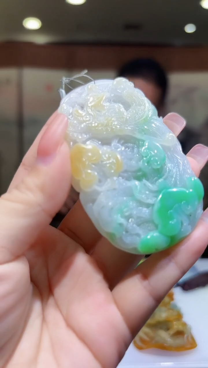 未镶嵌定制翡翠心*17/0830/C/