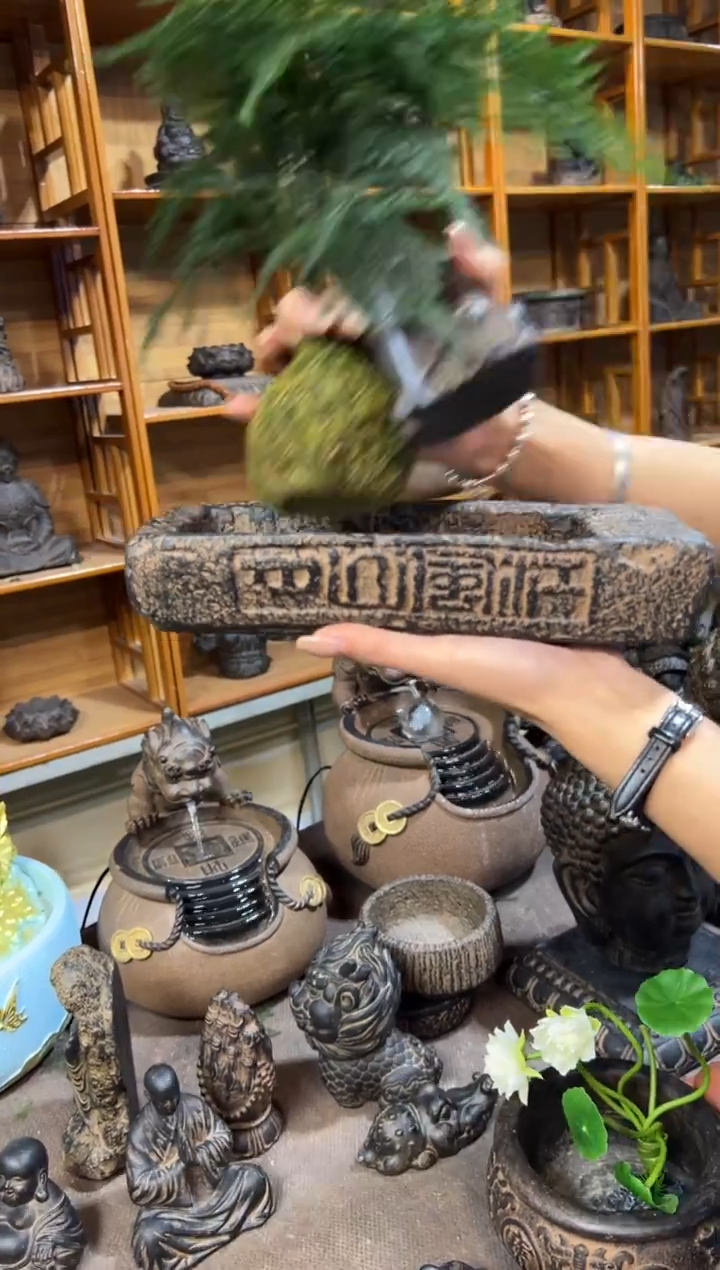 陶土【火山泥】江枫盆