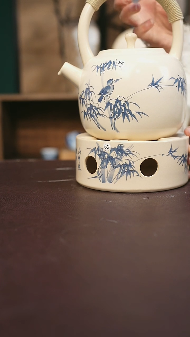 【闪购商品】景德镇陶瓷杯碗柴烧多人