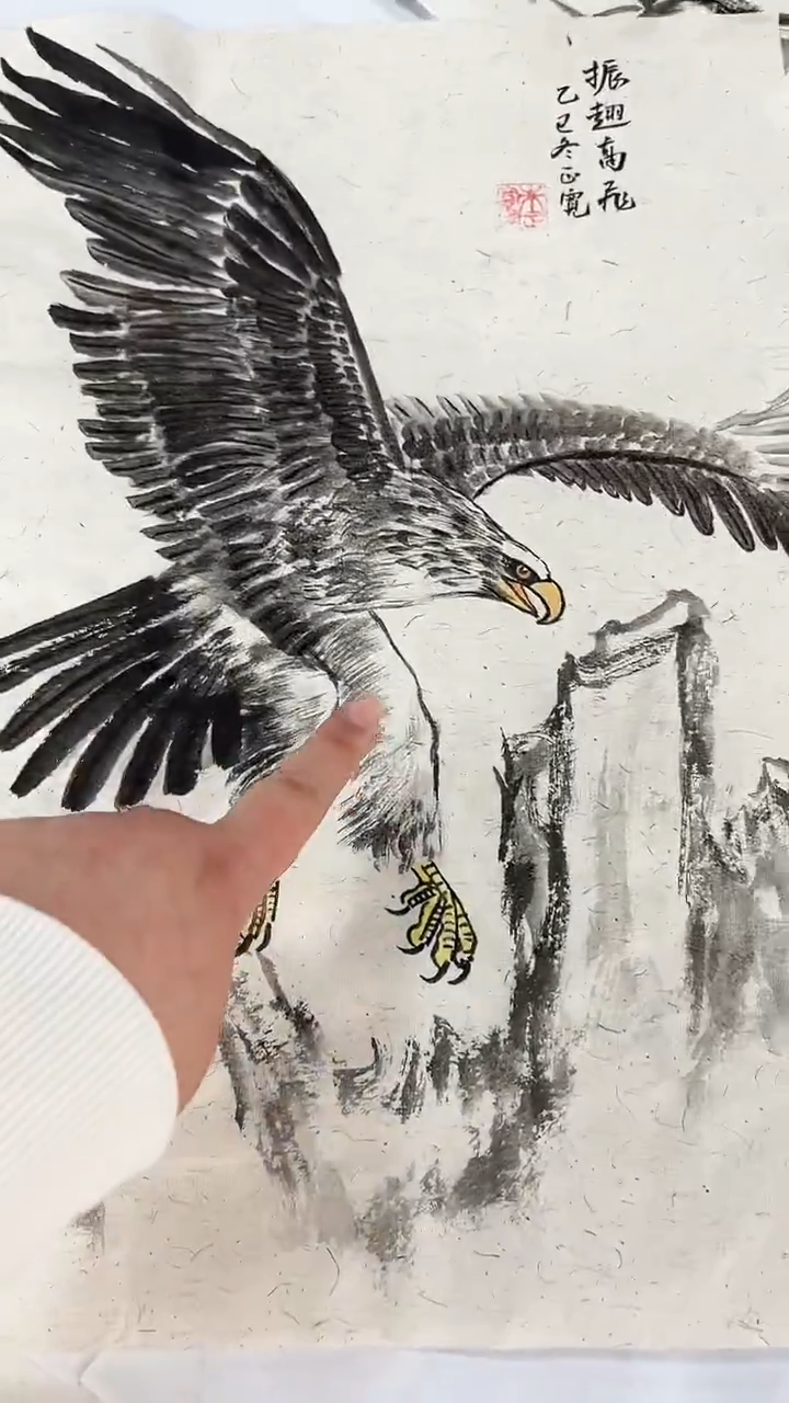 国画直播福利/国画/花鸟