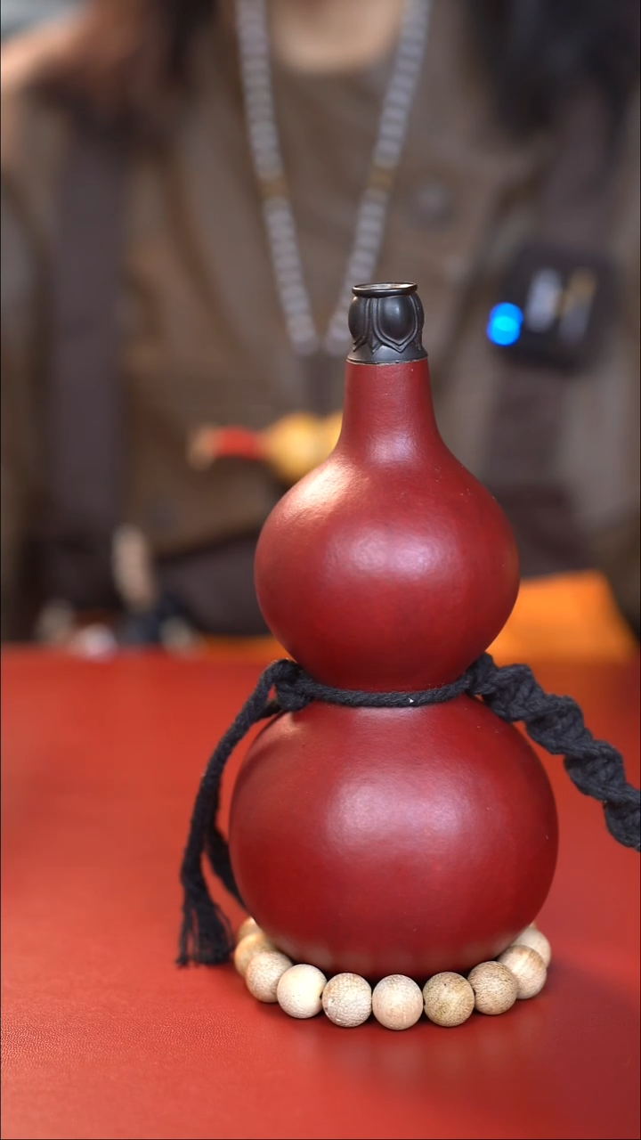 100手工大漆酒葫芦