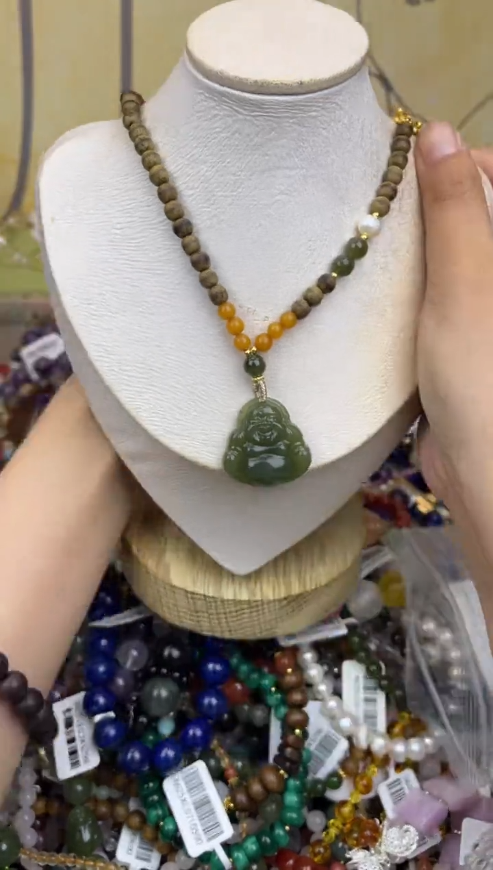 未镶嵌檀香木吊坠457