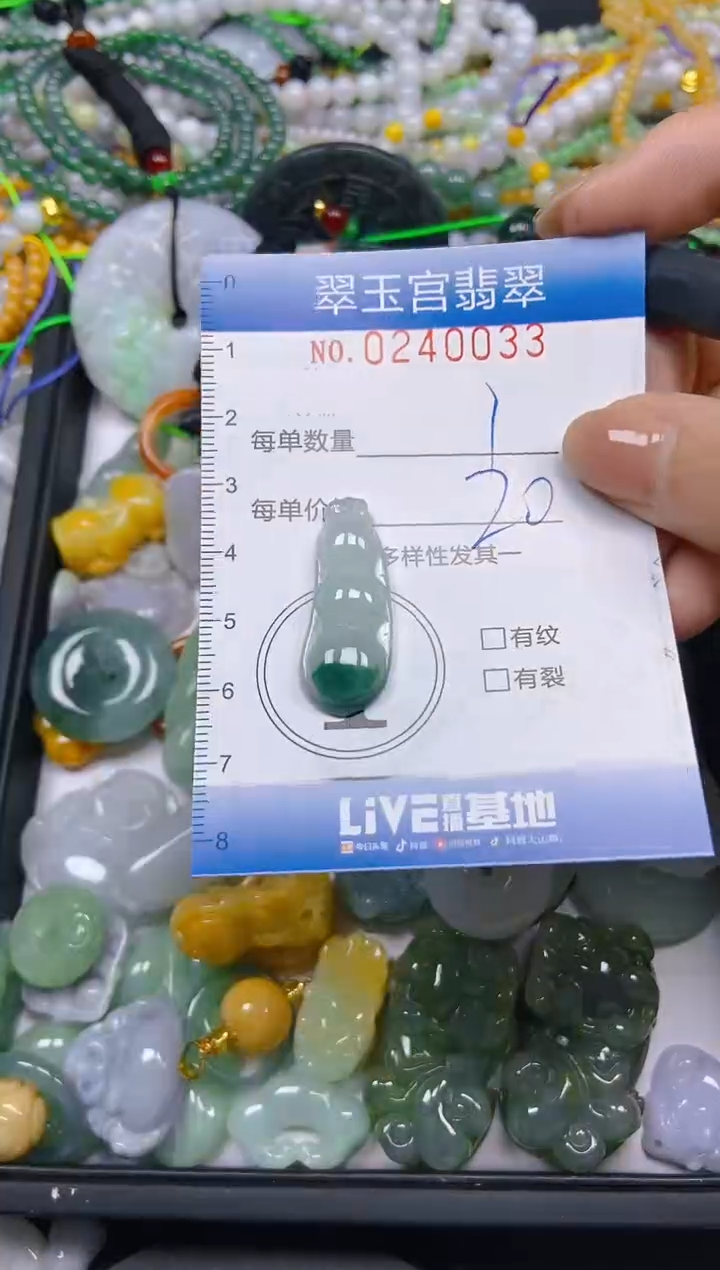 颈饰未镶嵌翡翠闪购C0240033