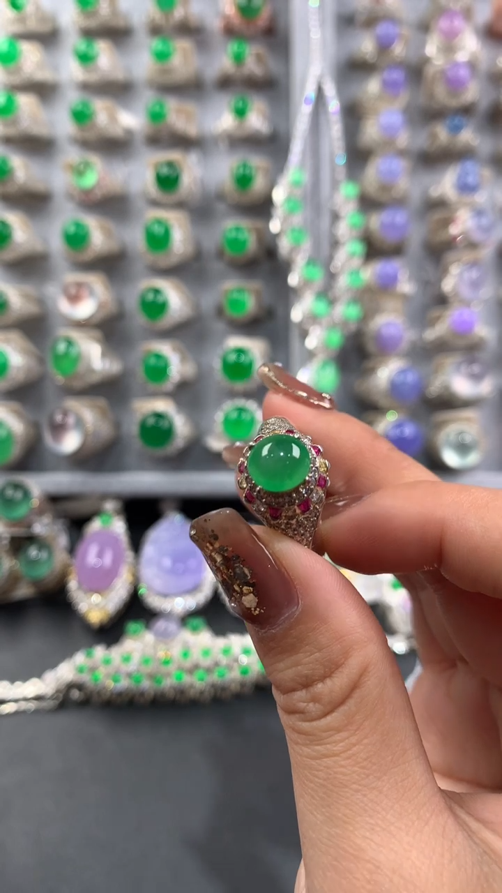 【闪购商品】定制翡翠未镶嵌天然缅甸A货翡翠  福利款2.20