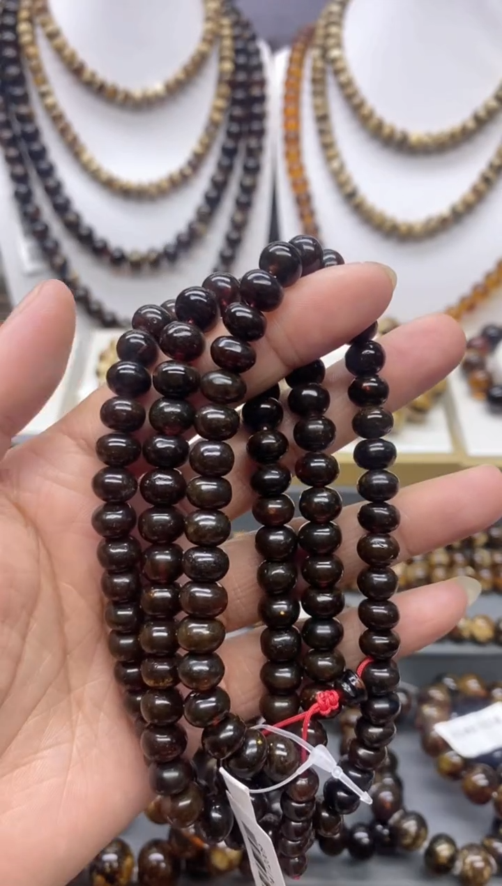 【闪购商品】琥珀颈饰未镶嵌8琥珀