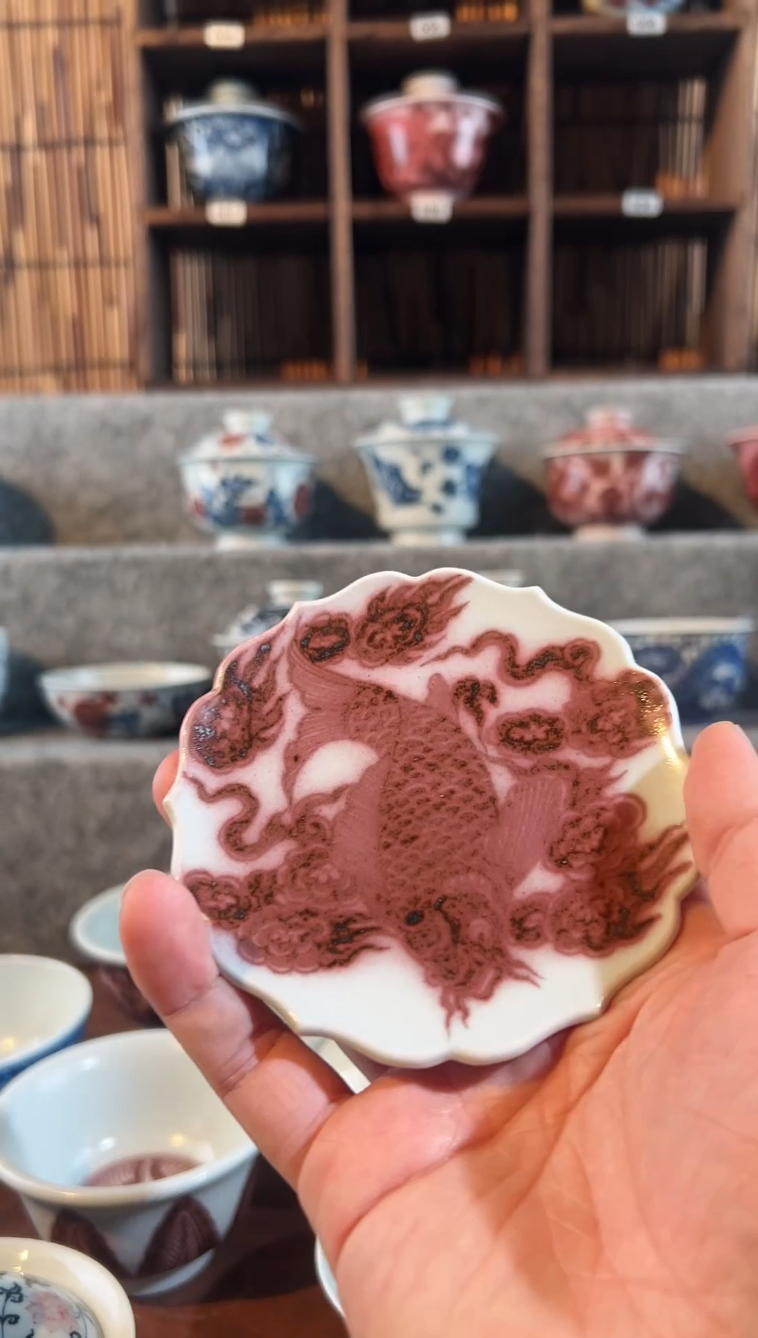 【闪购商品】天禄语言瓷有着盖置