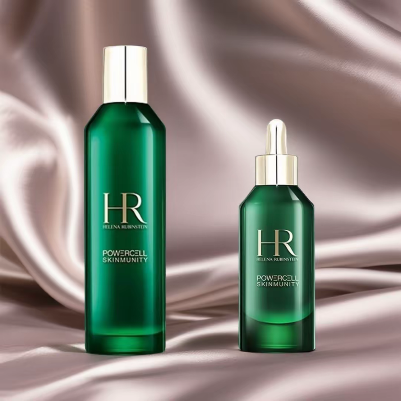 【临期破价】赫I莲娜绿宝瓶水+精华两件套补水护肤保湿焕能