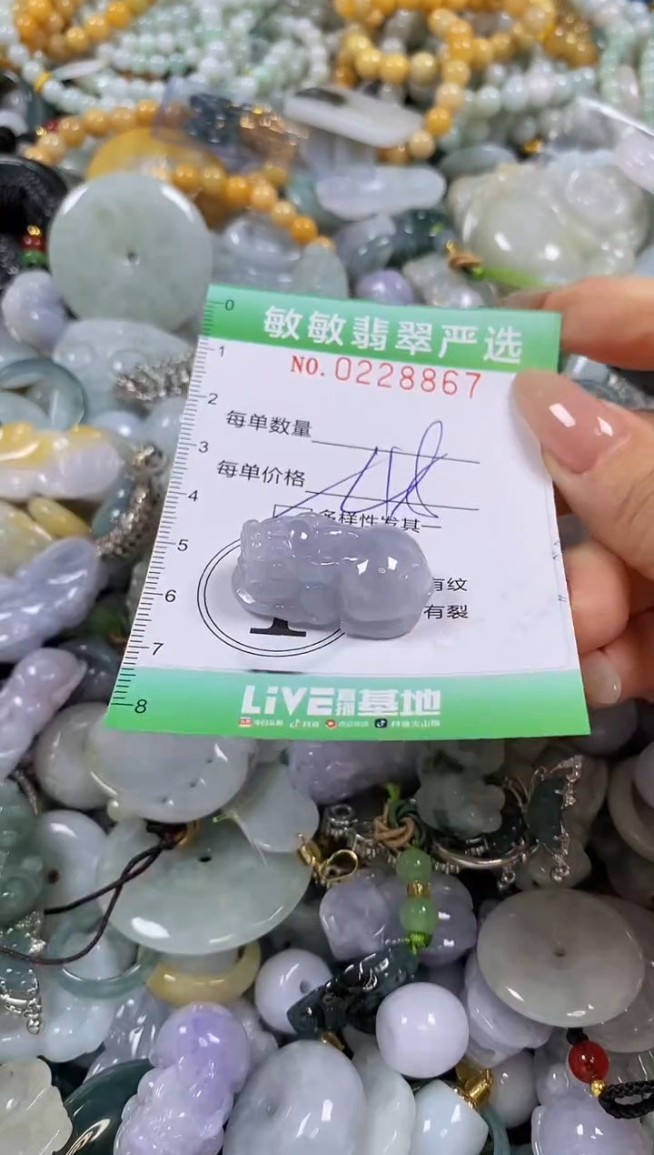 翡翠未镶嵌颈饰闪购0228867多样性发其一