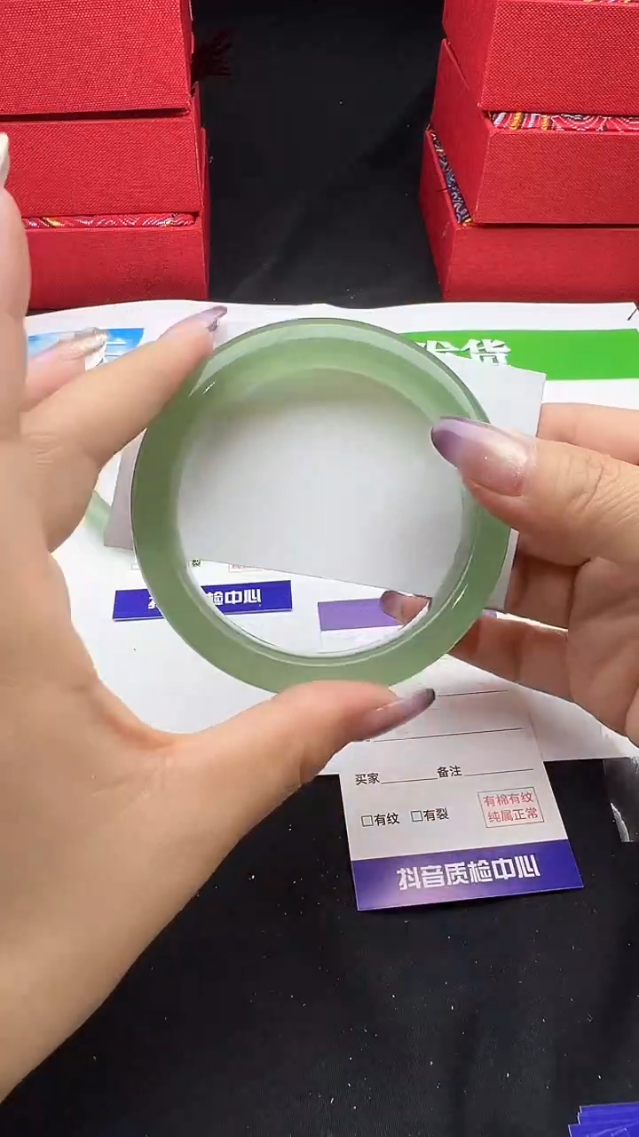 未镶嵌手镯石英质玉圈口 59 60