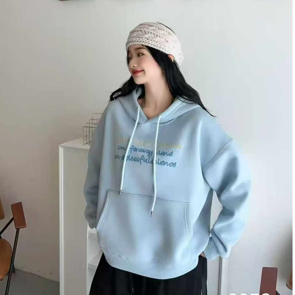 【6227】大漫甄选字母口袋套头连帽卫衣XG8932（清货）