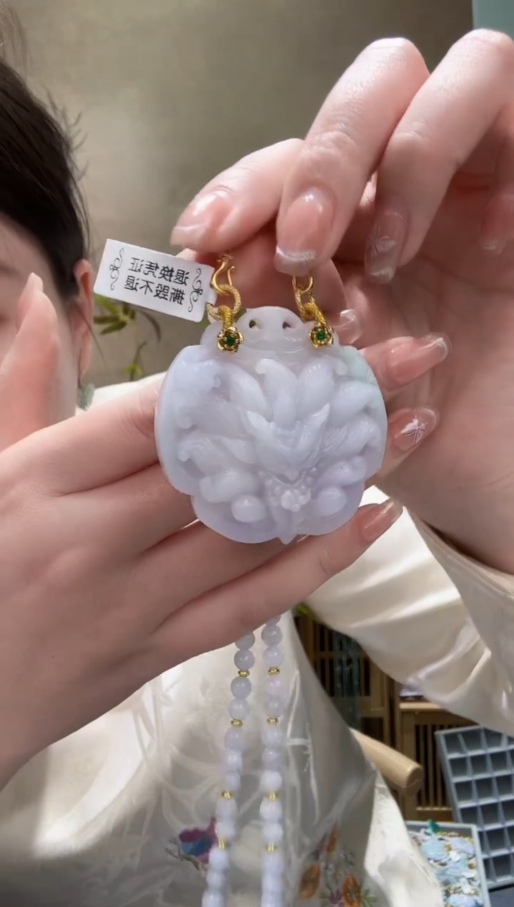 【闪购商品】翡翠颈饰未镶嵌吊坠