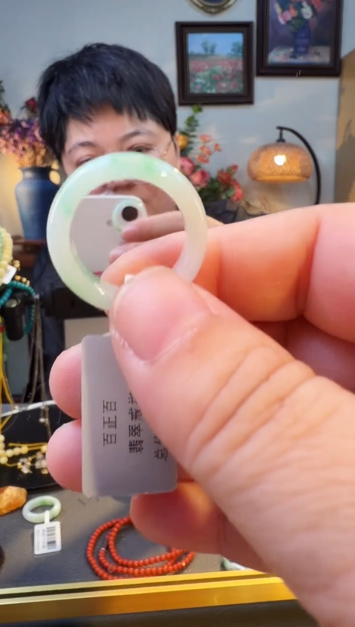 未镶嵌戒指翡翠戒圈