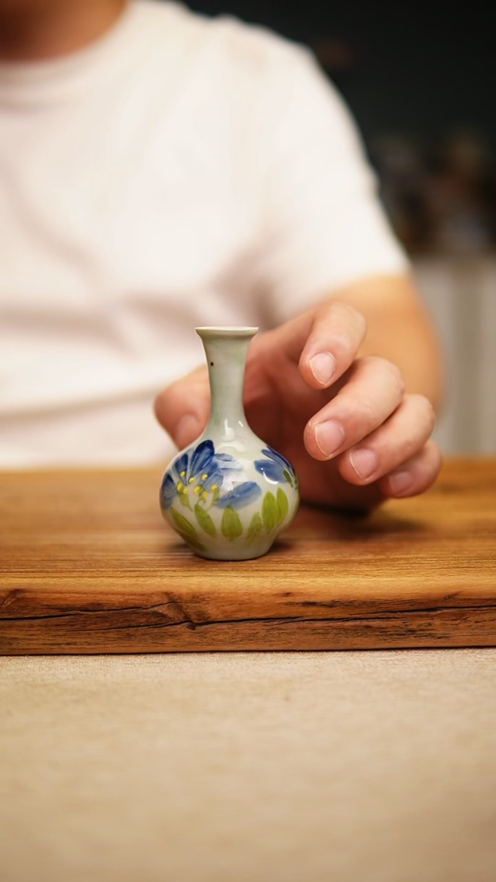 @陶园瓷舍@纯手工陶瓷花@随机3朵