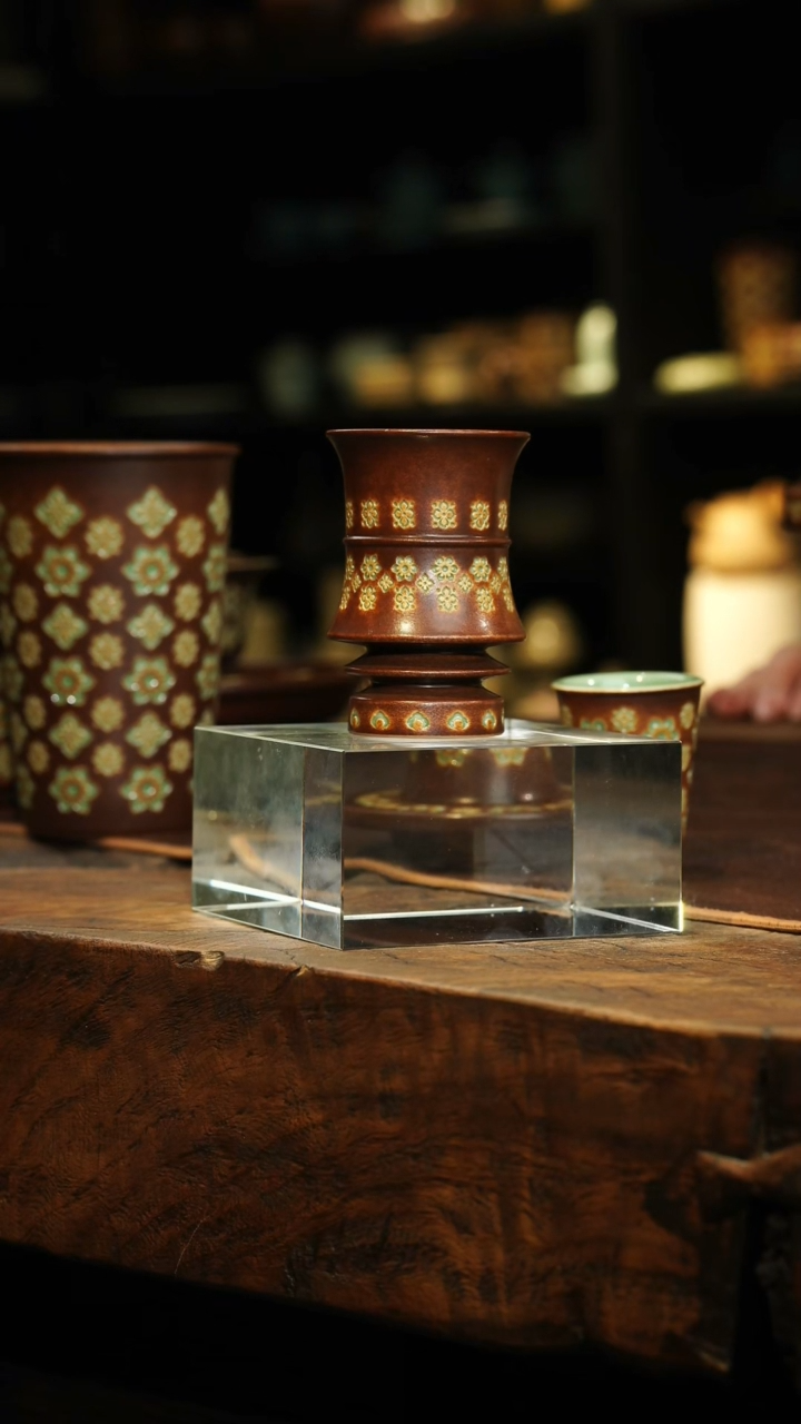 【闪购商品】瓷片李斌 宝相系列 高足闻香