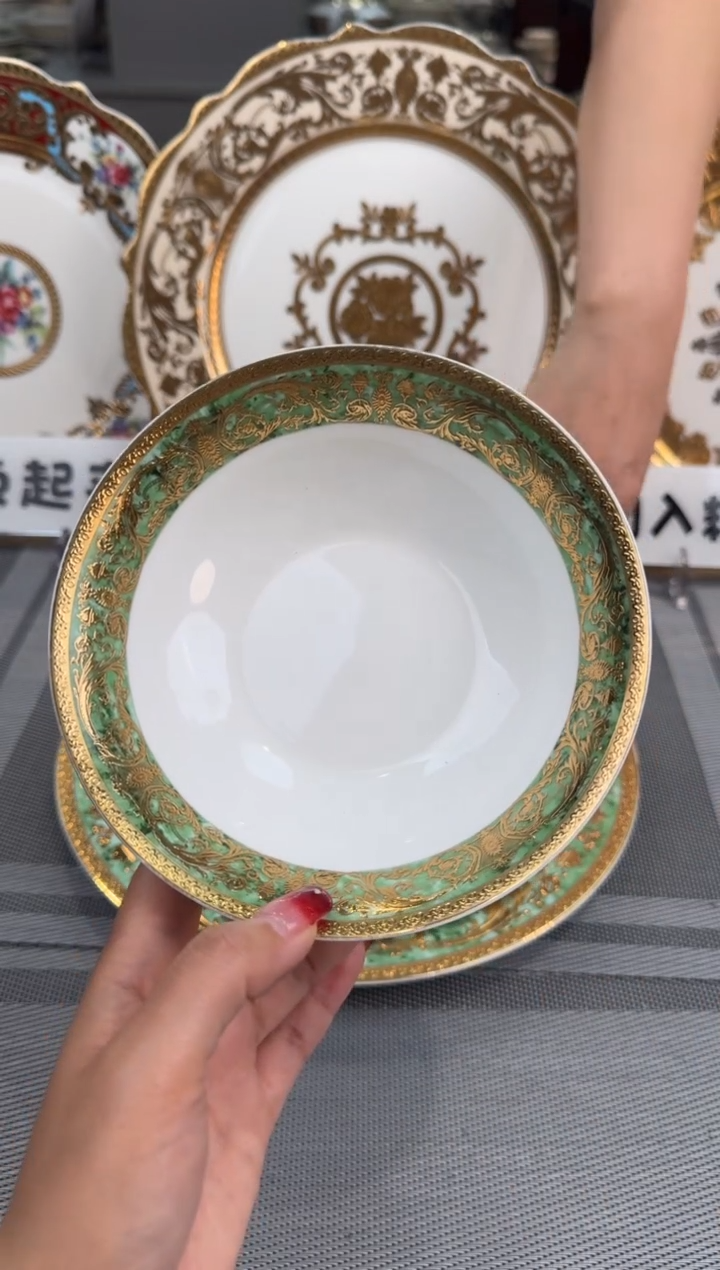 【闪购商品】瓷片6英寸水果碗 1个 福利价