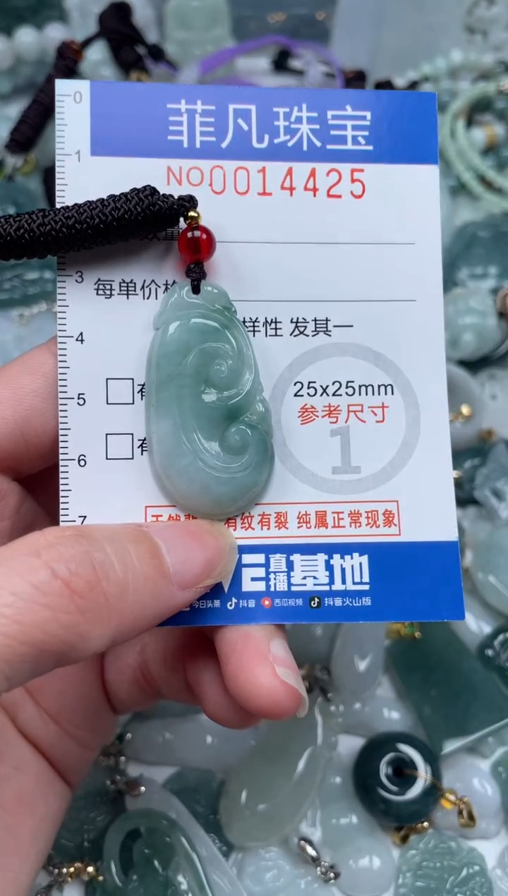 颈饰未镶嵌翡翠14425