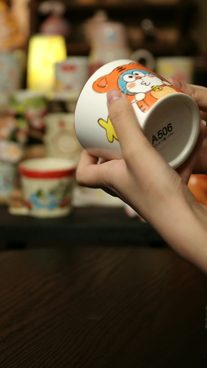 【闪购商品】杯子陶瓷景德镇高温釉下彩&A506