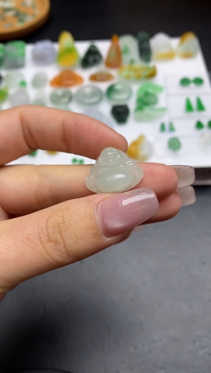【闪购商品】定制翡翠未镶嵌翡翠毛货~多样性发一