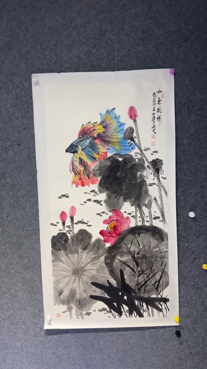 【闪购商品】国画梁景欣老师国画作品