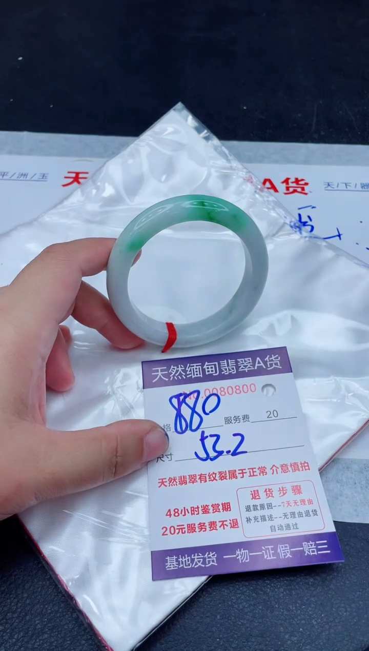 未镶嵌手镯翡翠880.0000