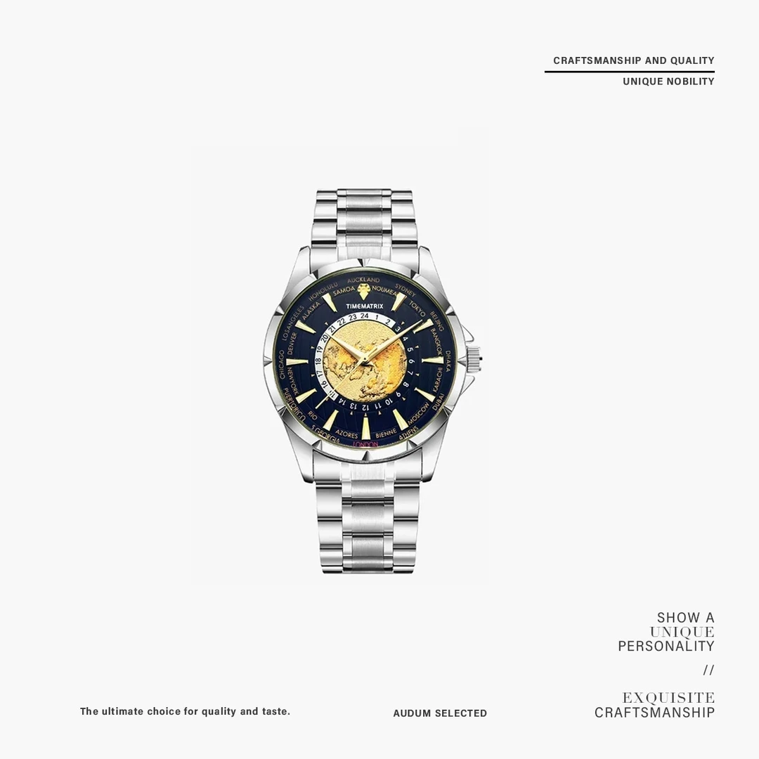 TIMEMATRIX潮流商务男士机械腕表-TMX8369雷神-G